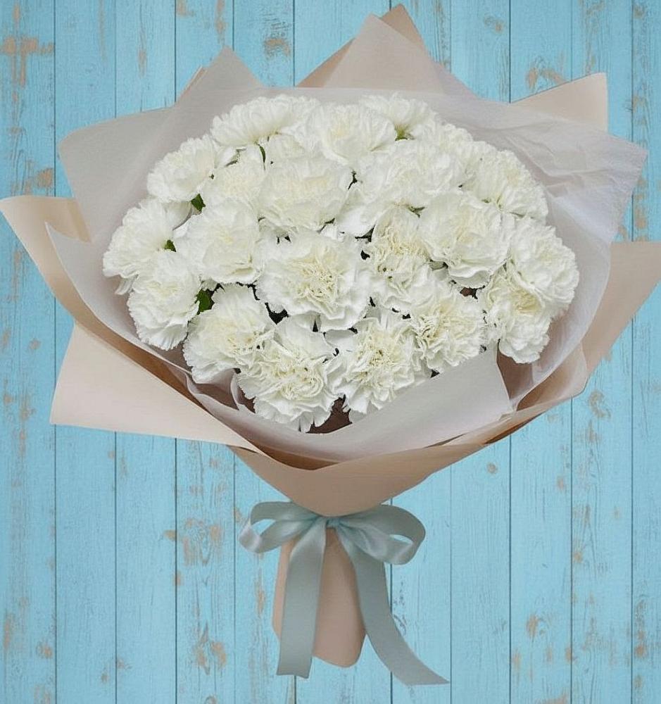 Букет цветов из: Гвоздики в Терском