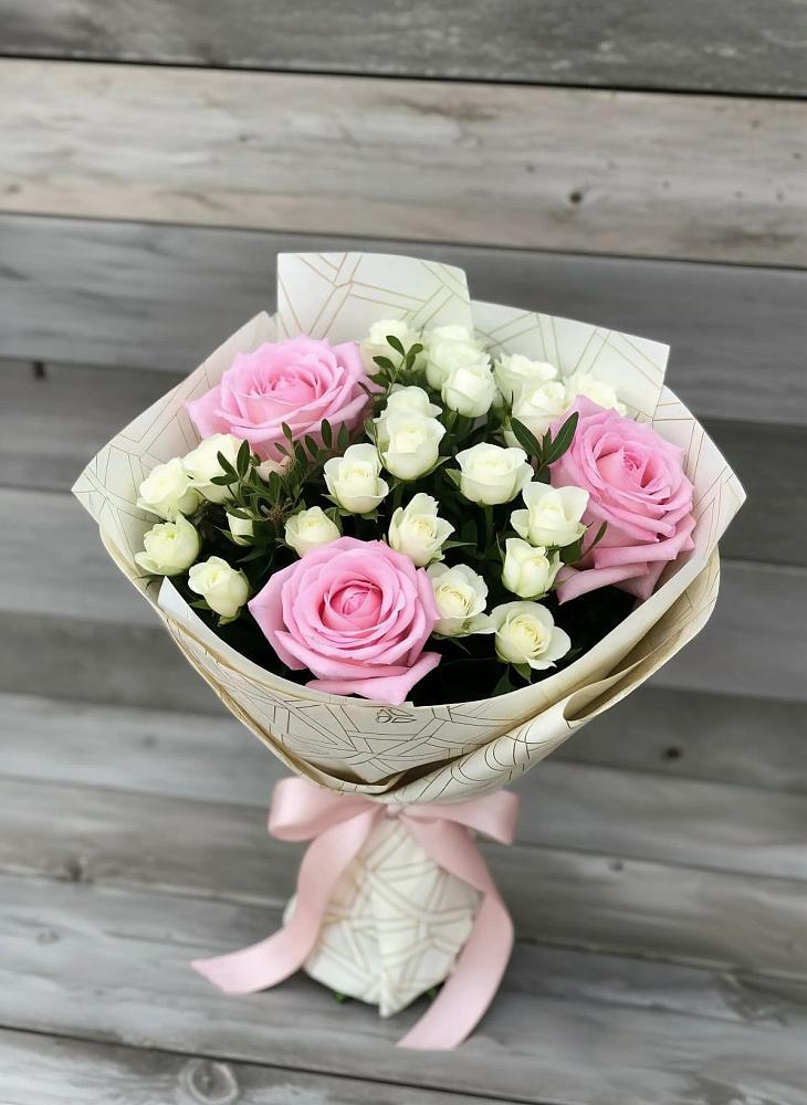 Букет цветов из: Розы в Терском