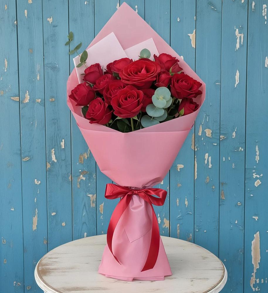 Букет цветов из: Розы в Терском