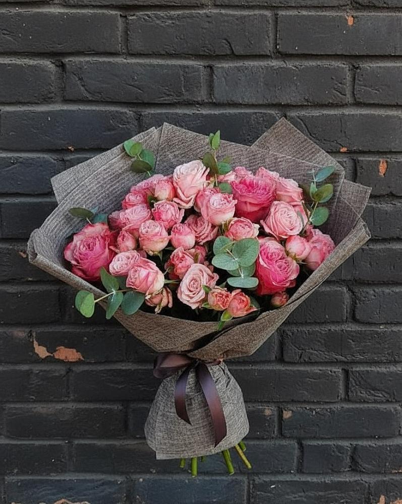 Букет цветов из: Розы в Терском