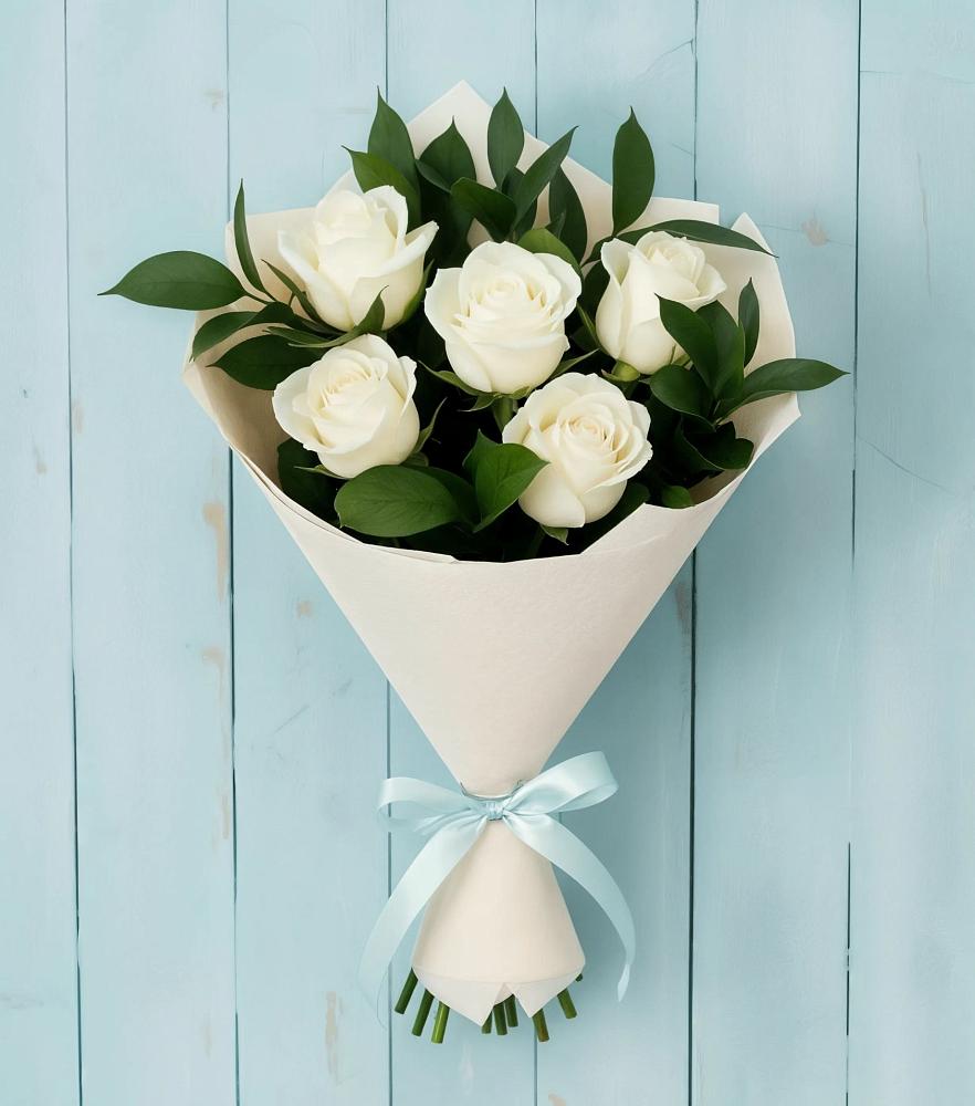 Букет цветов из: Розы в Терском