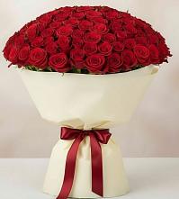 Букет 101 Красная роза Милано в Терском