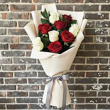 Букет цветов из:  Розы в Терском