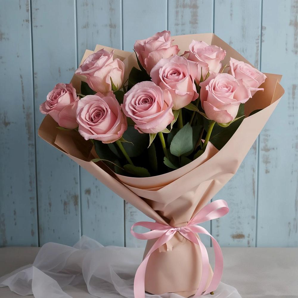 Букет цветов из: Розы в Терском