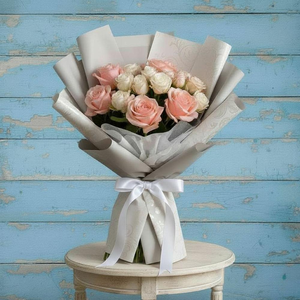 Букет цветов из: Розы в Терском