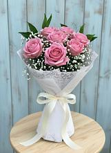 Букет цветов из:  Розы в Терском