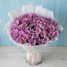 Букет цветов из:  Хризантемы в Терском
