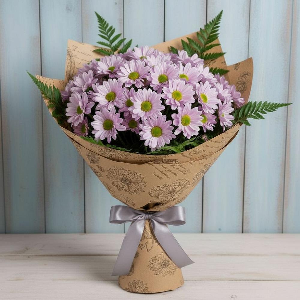 Букет цветов из: Хризантемы в Терском