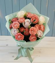 Букет цветов из:  Розы в Терском