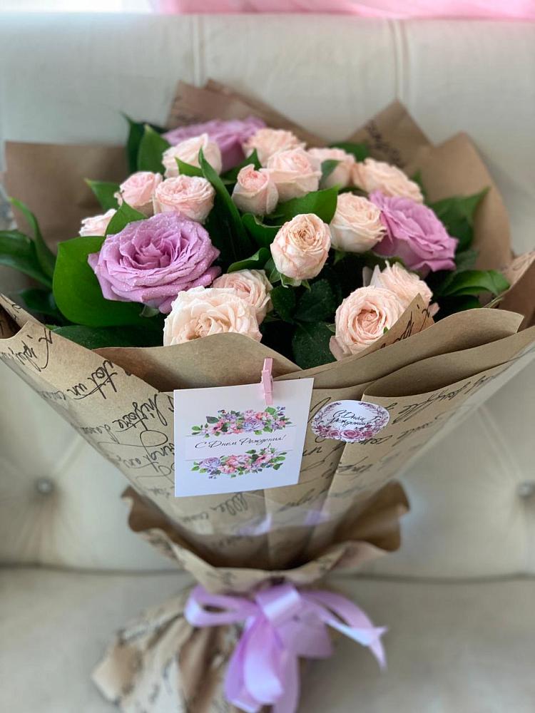 Букет цветов из: Розы в Терском