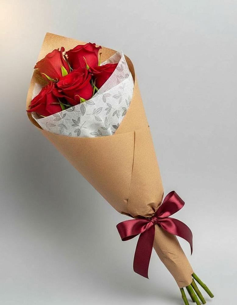 Букет цветов из: Розы в Терском