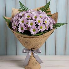 Букет цветов из:  Хризантемы в Терском