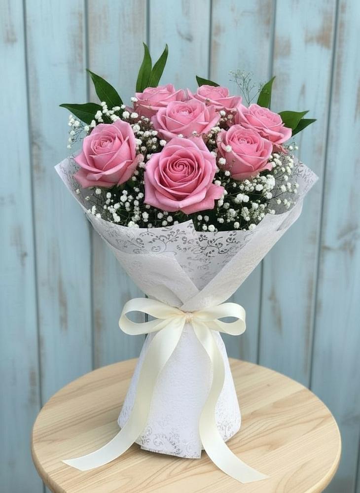 Букет цветов из: Розы в Терском