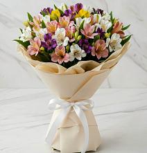 Букет цветов из:  Альстромерии в Терском