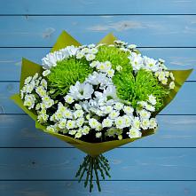 Букет цветов из:  Хризантемы в Терском