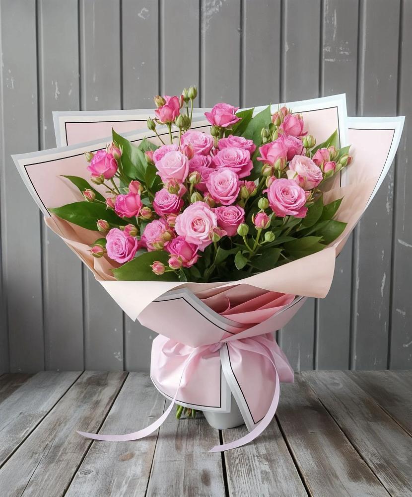 Букет Розовый кустик в Терском