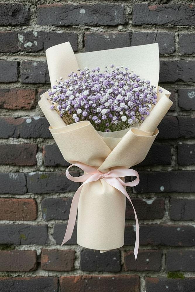 Букет цветов из: Гипсофила в Терском