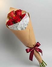 Букет цветов из:  Розы в Терском