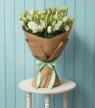 Букет цветов из:  Лизиантусы в Терском