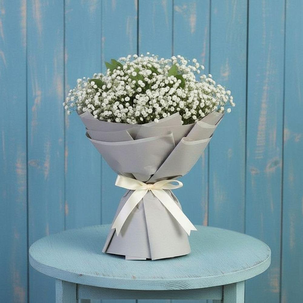 Букет цветов из: Гипсофила в Терском