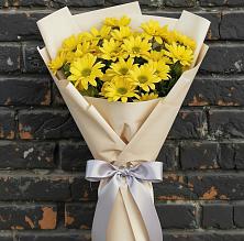 Букет цветов из:  Хризантемы в Терском