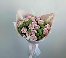 Букет цветов из:  Розы и Хризантемы #REPLACE_PRED# Терском