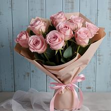 Букет цветов из:  Розы в Терском