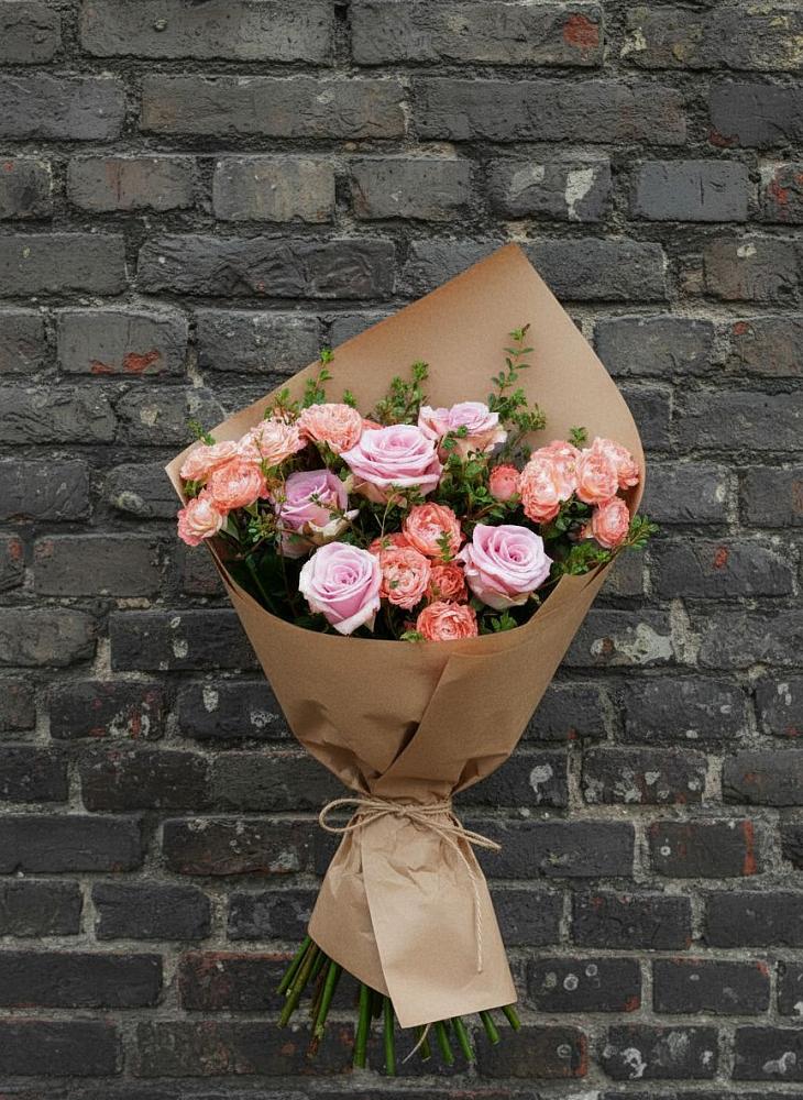 Букет цветов из: Розы в Терском