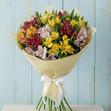 Букет цветов из:  Альстромерии в Терском