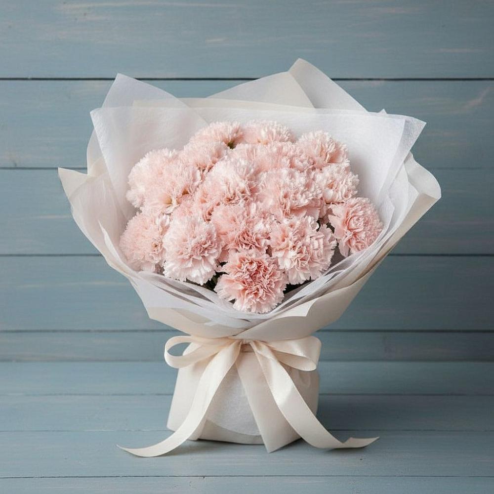 Букет цветов из: Гвоздики в Терском