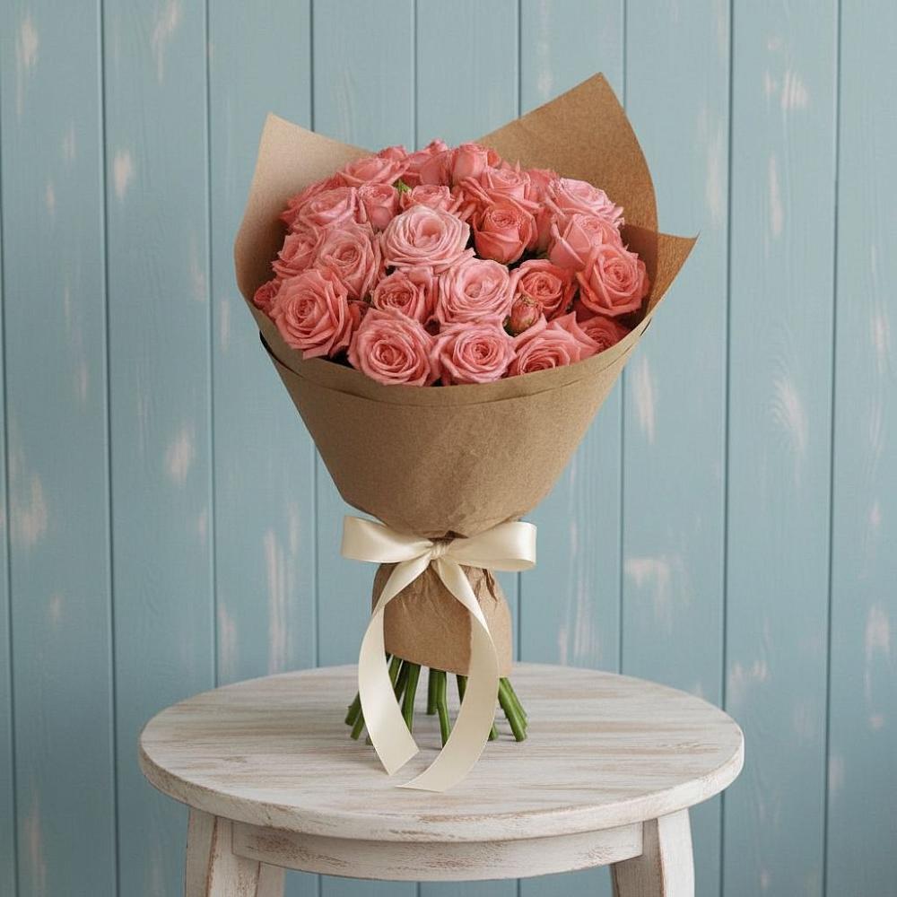 Букет цветов из: Розы в Терском