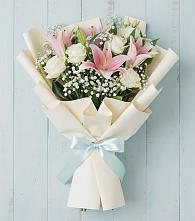 Букет цветов из:  Лилии #REPLACE_PRED# Терском