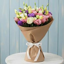 Букет цветов из:  Лизиантусы #REPLACE_PRED# Терском